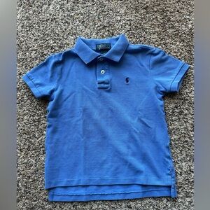 Blue polo Ralph Lauren boys size 6